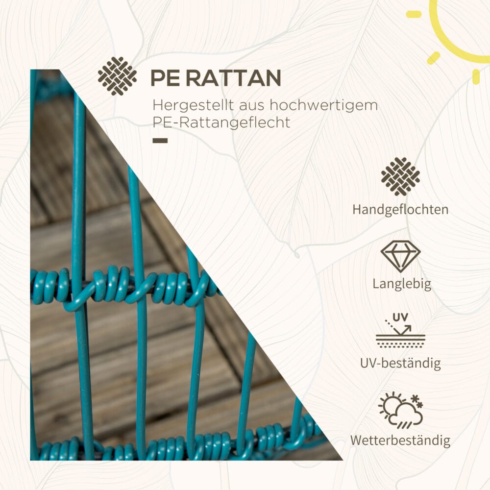 Solarleuchte im Trommel-Design mit LED-Beleuchtung, Farbe Grün.
