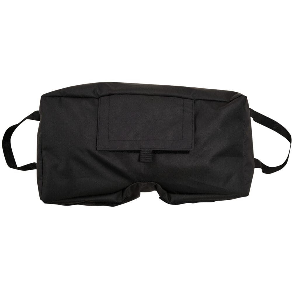 Sonnenschirmständer bis 50kg mit praktischer Schaufel in Schwarz.