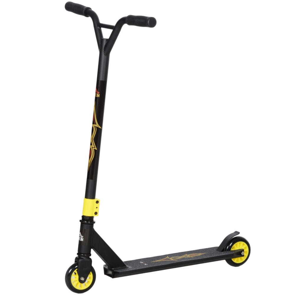 Goldener Stunt Scooter mit ABEC 9 Kugellagern, geeignet für Kinder und Jugendliche ab 14 Jahren