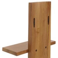 Teak-Wandregal JAM-M72 Badregal 51x56x15cm B-Grade-Teak