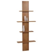 Teak-Wandregal JAM-M72 Badregal 51x56x15cm B-Grade-Teak