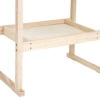 TIMBERTECH® Hobelbank 127x57.5x82.5cm Holz Spannzange bis 200kg