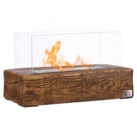Tischkamin kompakt und modern mit Bio-Ethanol für Innenbereiche.