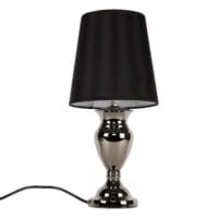 Moderne Tischlampe H:48cm Schwarz