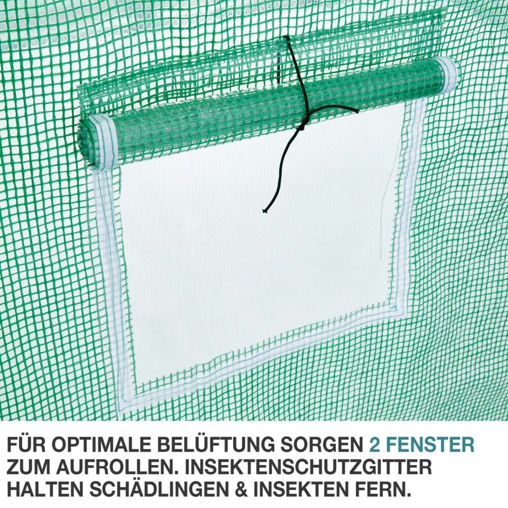 Kompaktes Tomatenhaus / Foliengewächshaus, 100x150x50cm.