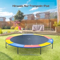 Bunte Randabdeckung als Trampolin Zubehör Set für Trampoline mit 244 cm Durchmesser