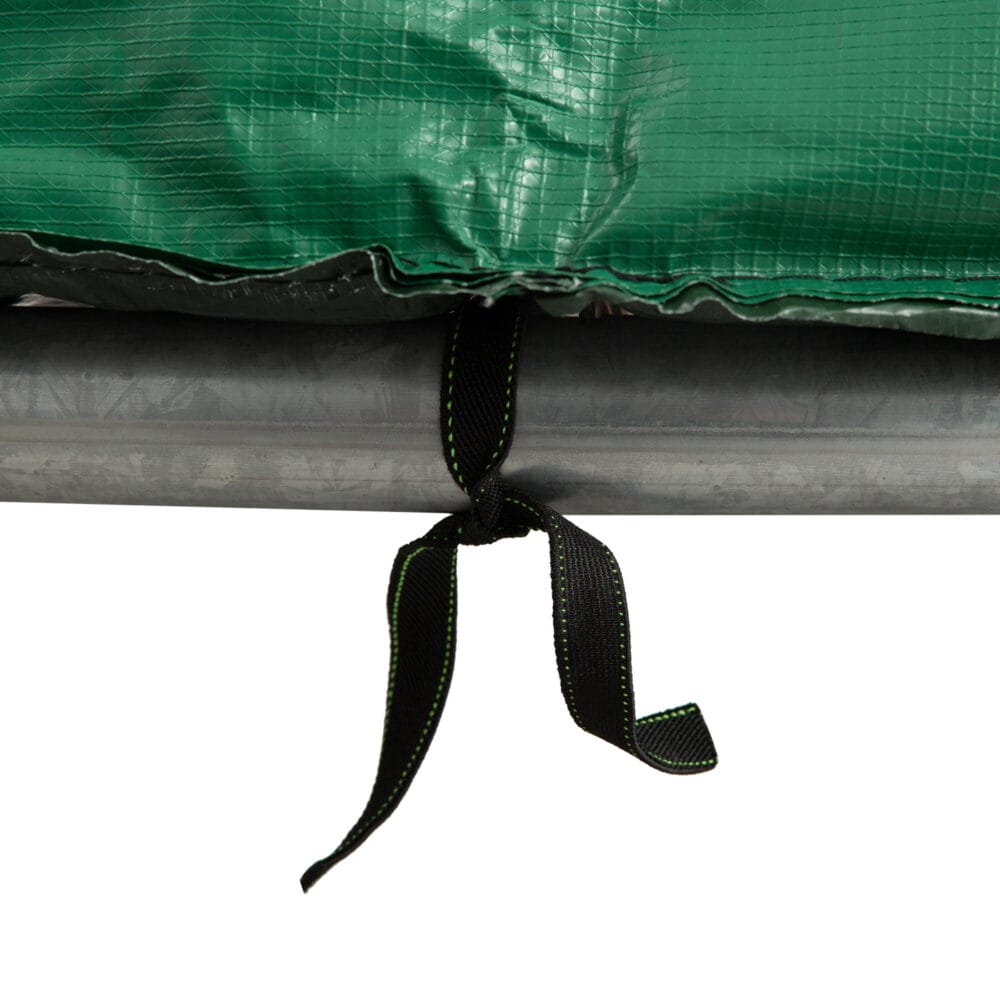 Grüne Randabdeckung als Trampolin Zubehör Set für Trampoline mit 244 cm Durchmesser