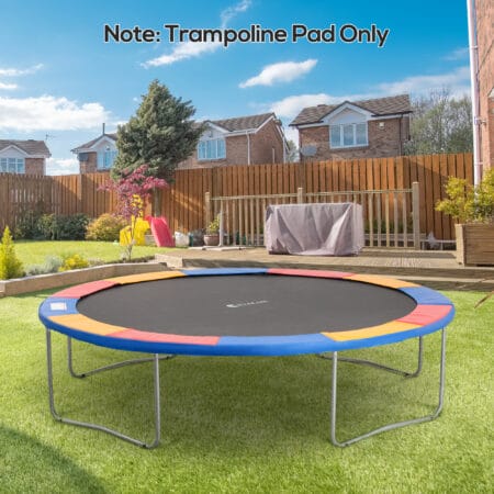 Bunte Randabdeckung als Trampolin Zubehör Set für Trampoline mit 366 cm Durchmesser