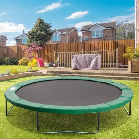Grüne Randabdeckung als Trampolin Zubehör Set für Trampoline mit 366 cm Durchmesser