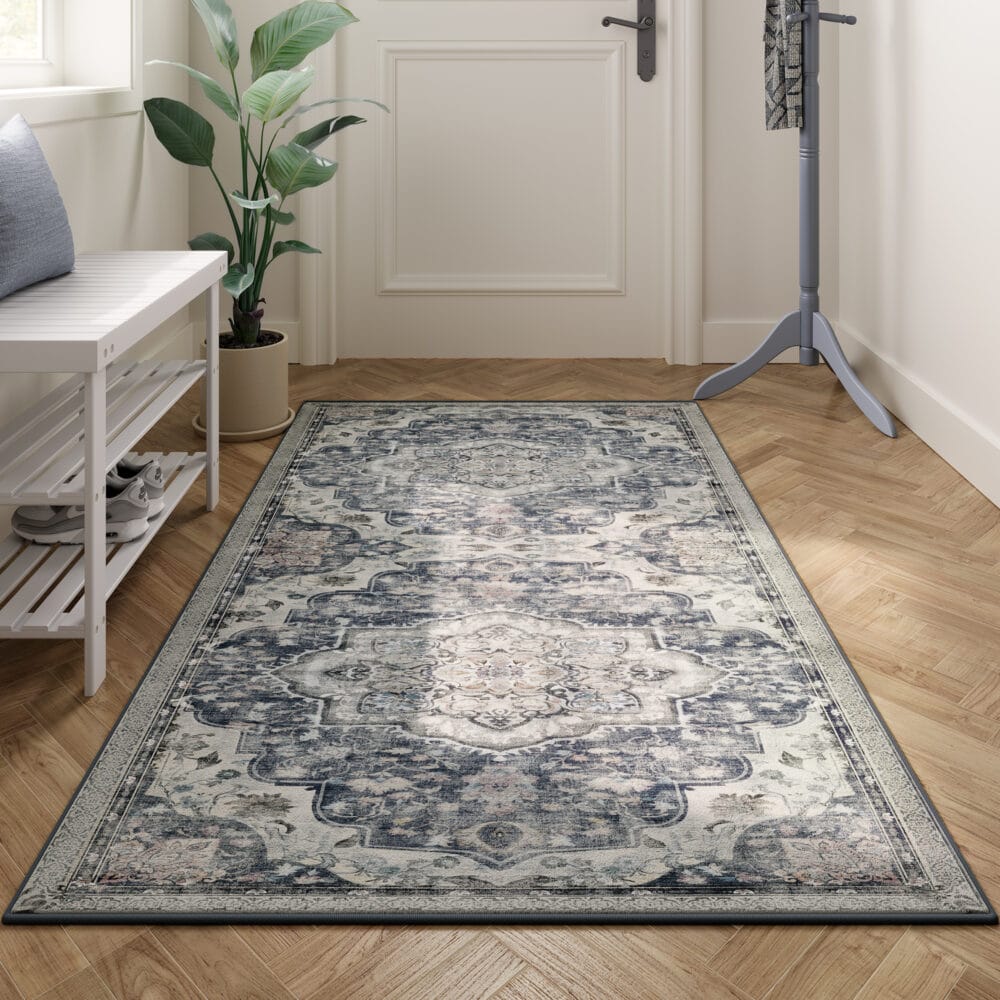 Vintage-Teppich Wohnzimmerteppich 80x150cm.