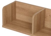 Wandregal JAM-M48 Schweberegal 3 Fächer 20x120x21cm Mango-Holz natur