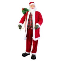Weihnachtsmann 200cm singt Weihnachtslieder und tanzt