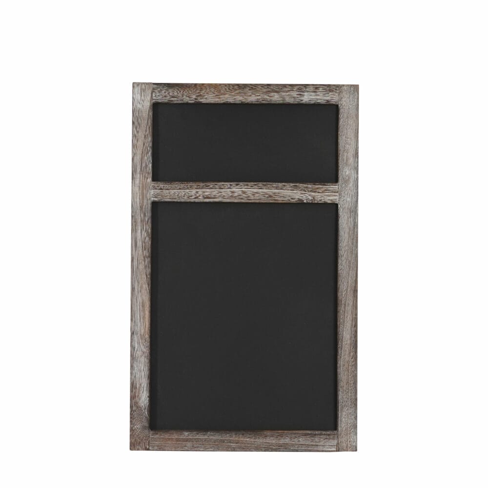 Werbetafel Wandtafel Kreidetafel Shabby-Look 55x34x2cm Braun