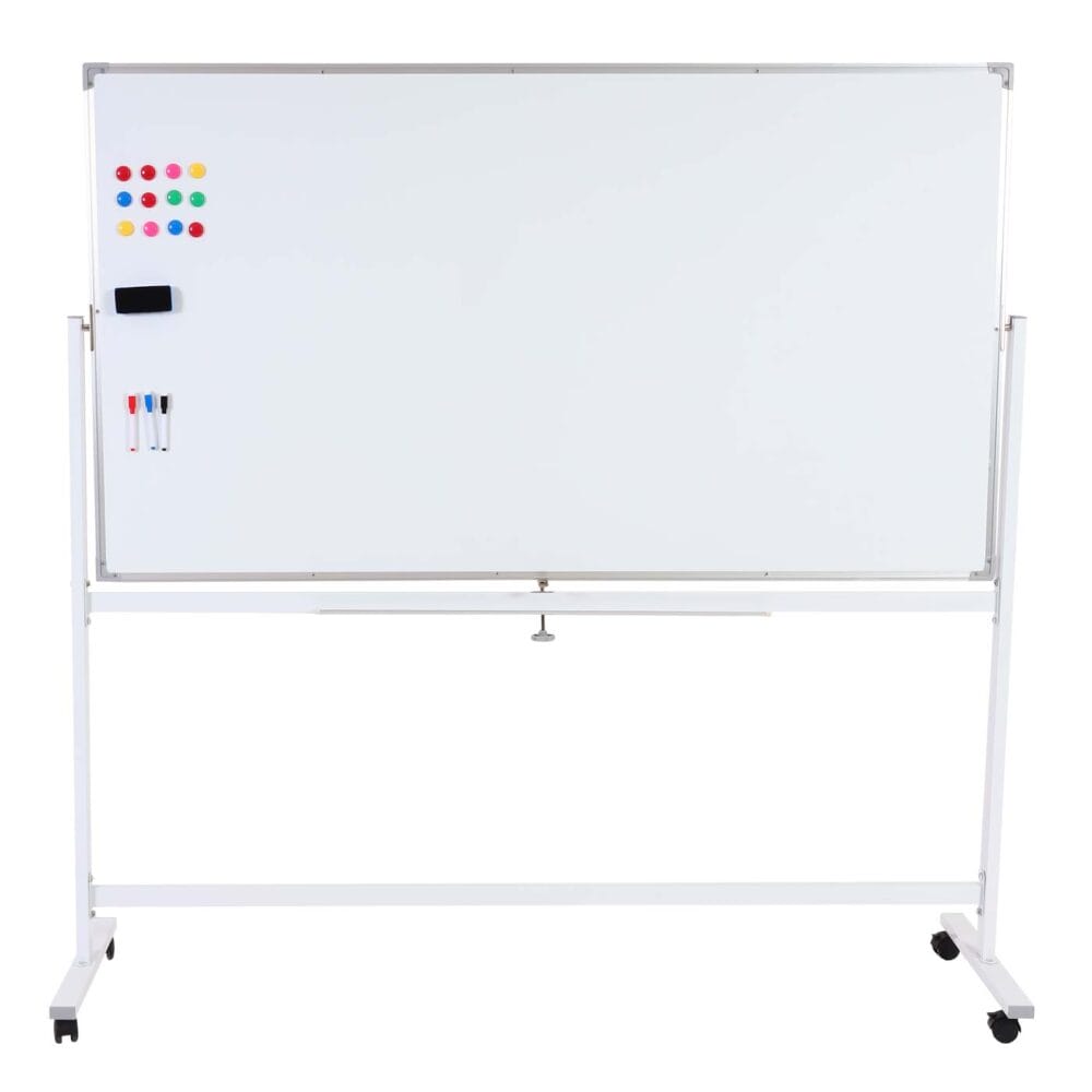 Whiteboard JAM-C85 Magnettafel 180x100cm rollbar inkl. Zubehör